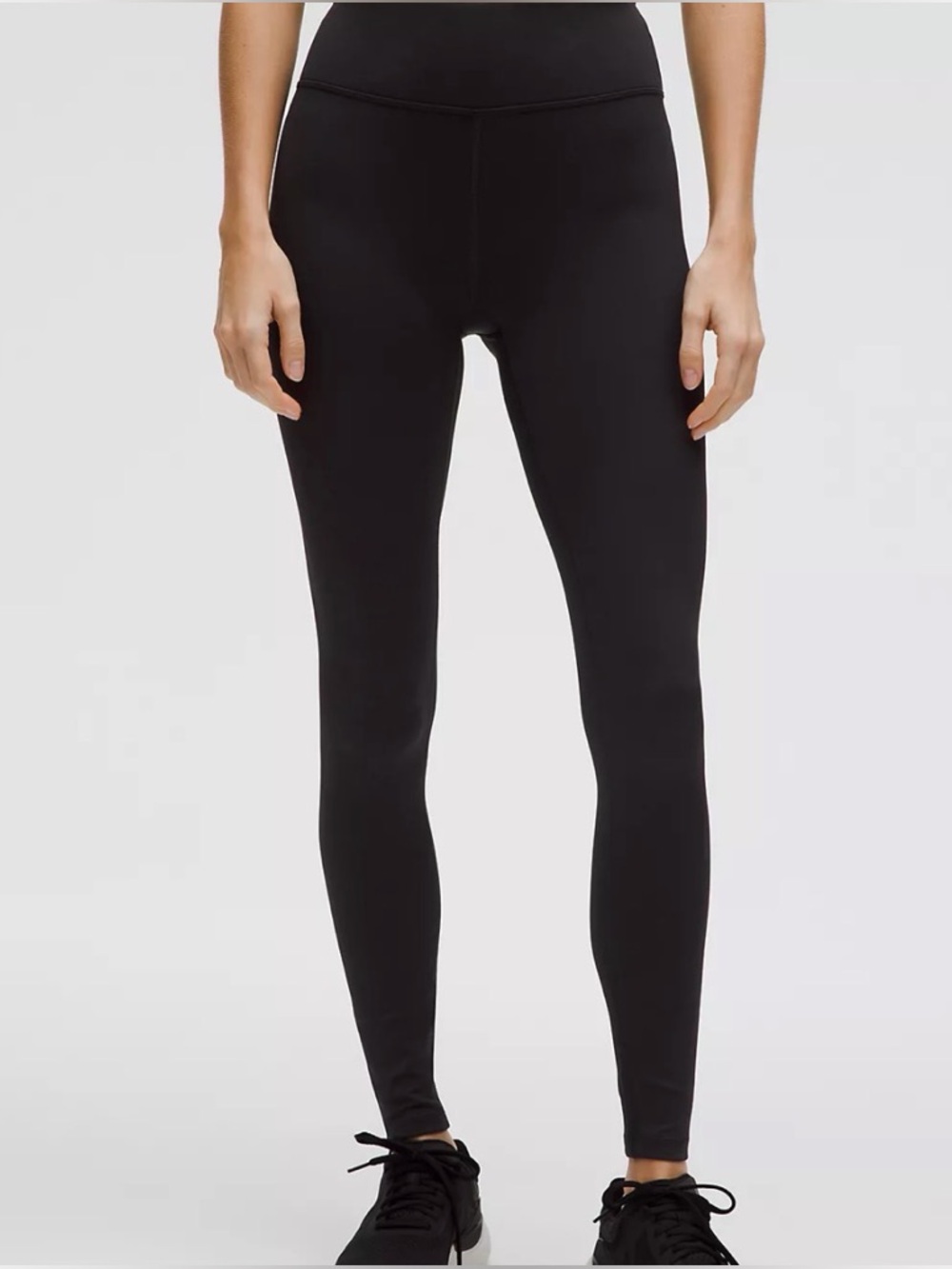 NWT Lululemon Thermal High-Rise Running Tight 28”, Black